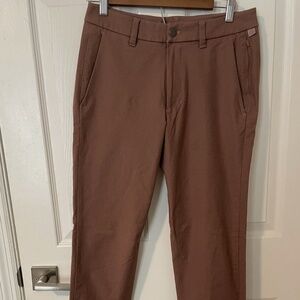 Lululemon City Trek Trouser Pants 28 NWOT Salmon Brown Women’s 6